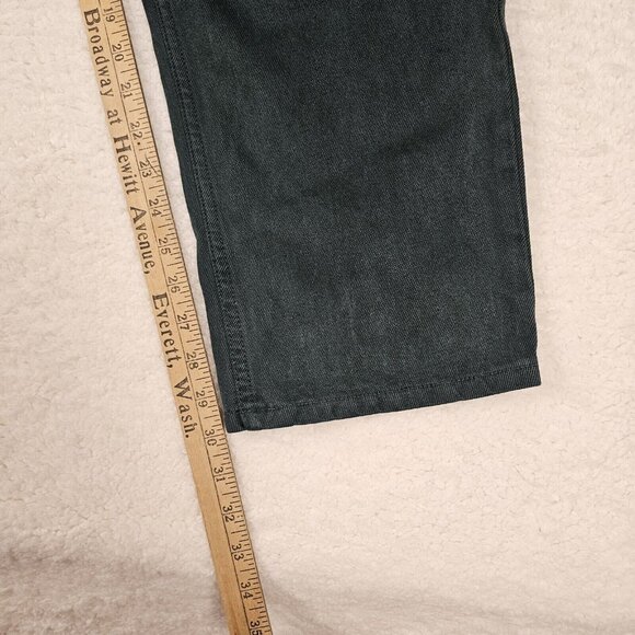 Golden Star Jeans Women’s Size 30 Green 90s Wide Leg High Rise Mom Jeans - Picture 7 of 15